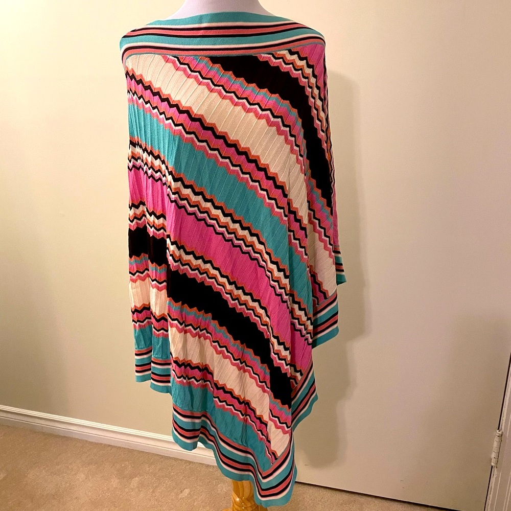 Bloomingdale’s colorful poncho